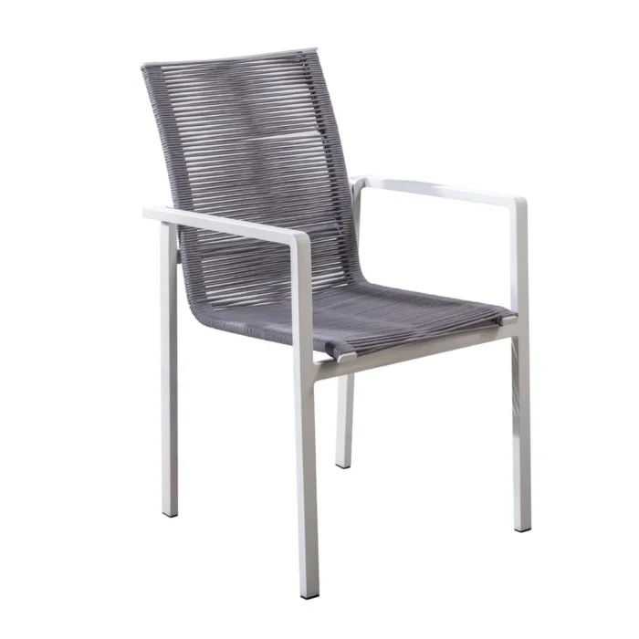 Ishi Stackable Dining Chair grey