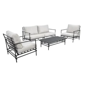 Ki Lounge Set With Coffee Table 125x65