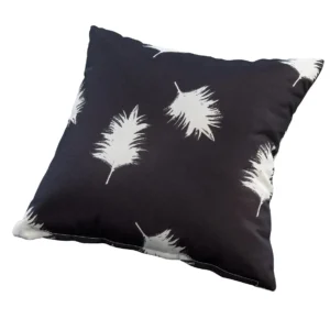 Makura Feathers White Cushion