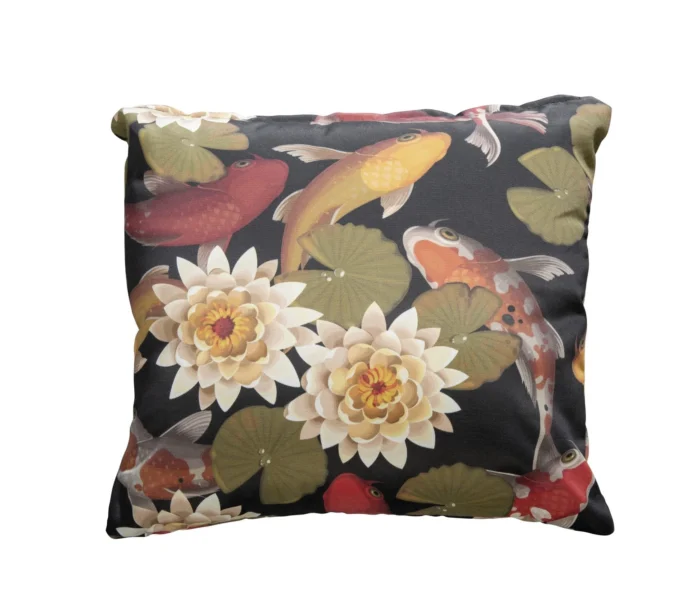 Makura Koi With Blossom Cushion