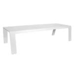 VIKING-LOW-DINING-TABLE-ALUMINIUM-WHITE