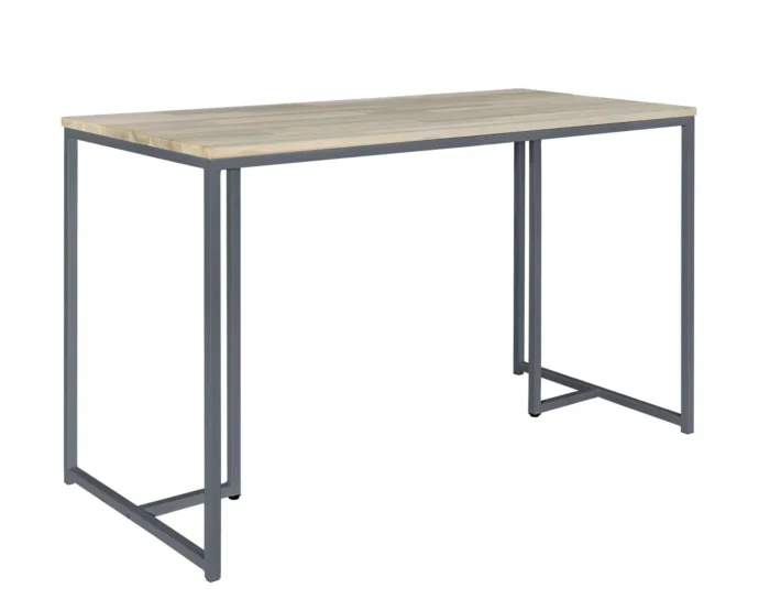 Masa Bar 'Joe 180x80x110cm. Alu LavaTeak Finisaj Antic
