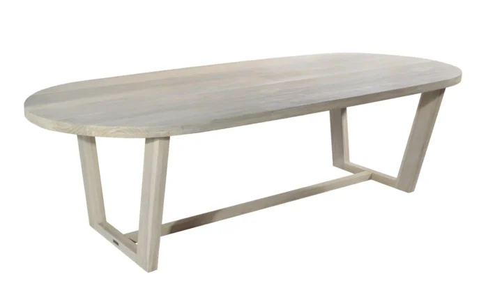 Masa Lauren 270x110x76cm. Teak Finisaj Antic