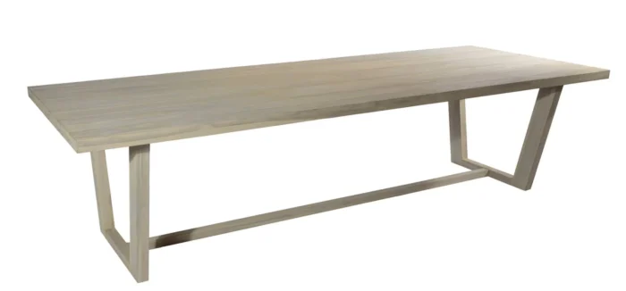 Masa Lauren 300x110x76cm. Teak Finisaj Antic