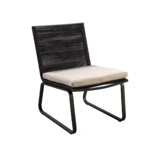 Kome Lounge Chair Black Flex