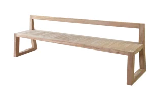 Banca Mason 274x58x48cm. Teak