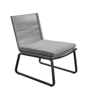 Kome Lounge Chair Grey