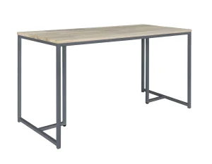 Masa High Dining Joe 180x80x95cm. Alu LavaTeak Finisaj Antic