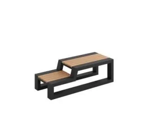 Ribbon Lounger Side Table by Bob Manders